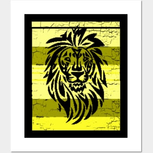 Retro Lion Posters and Art